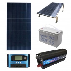 Kit Solar Aislado Inversor 1600 Watts Onda Pura
